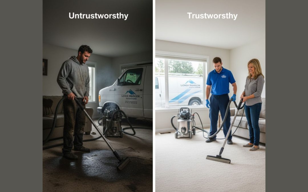 How do I choose a trustworthy carpet cleaning company in Beaverton, Oregon?