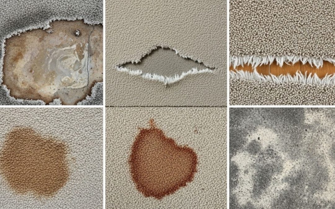 What Types of Carpet Damage Can a Beaverton Service Repair?
